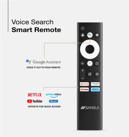 Sansui 80 cm (32) Google TV With HD & HLG Display
