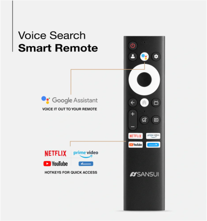 Sansui 2K Series 109cm (43 Inch) Full HD Smart LED TV