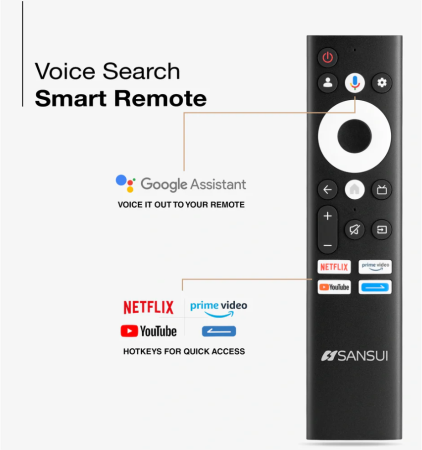 Sansui 190cm (75 Inch) 4K Ultra HD QLED Smart Google TV