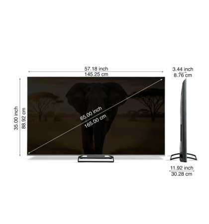 Sansui 165cm (65 Inch) 4K Ultra HD Quantum Dot Mini LED Google TV