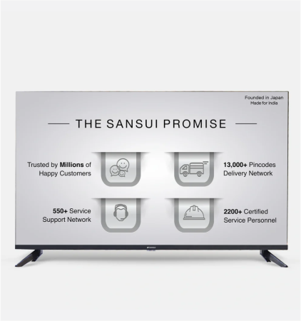 Sansui 80 cm (32) Google TV With HD & HLG Display