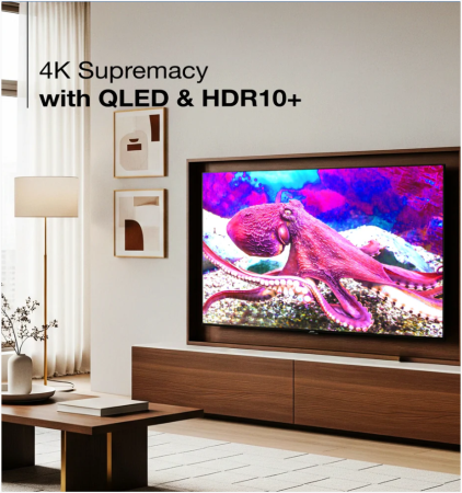 Sansui 140cm (55 Inch) 4K Ultra HD QLED Smart Google TV