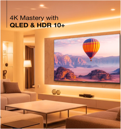 Sansui 190cm (75 Inch) 4K Ultra HD QLED Smart Google TV