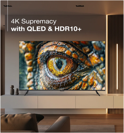 Sansui 4K QLED Series 165cm (65 Inch) 4K Ultra HD QLED Smart Google TV