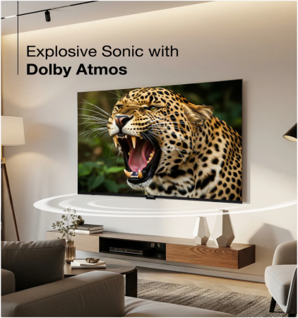 Sansui 4K QLED Series 127cm (50 Inch) 4K Ultra HD QLED Smart Google TV