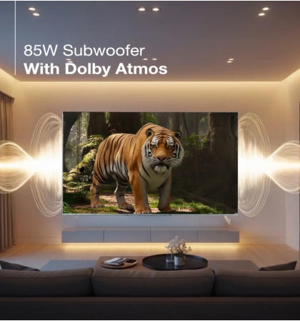 Sansui 165cm (65 Inch) 4K Ultra HD Quantum Dot Mini LED Google TV