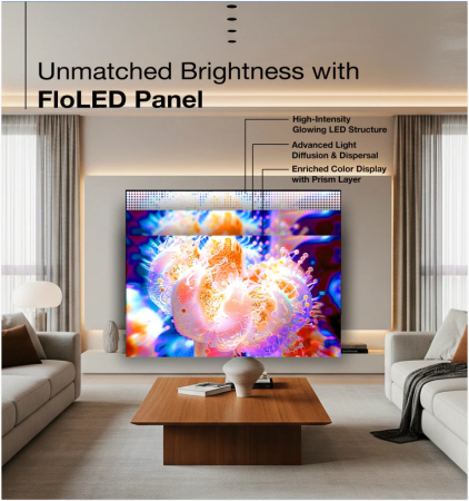 Sansui 140cm (55 Inch) 4K Ultra HD QLED Smart Google TV
