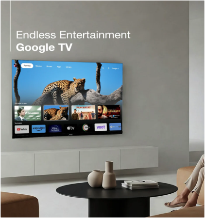 Sansui 80 cm (32) Google TV With HD & HLG Display