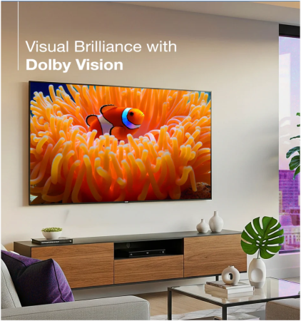 Sansui 140cm (55 Inch) 4K Ultra HD QLED Smart Google TV