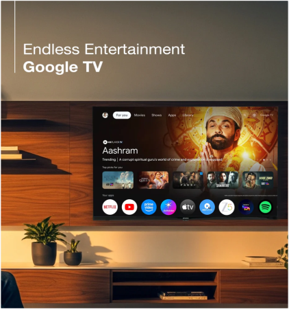 Sansui 2K Series 109cm (43 Inch) Full HD Smart LED TV