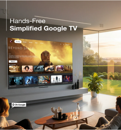 Sansui 189cm (75 Inch) 4K Ultra HD Quantum Dot Mini LED Google TV