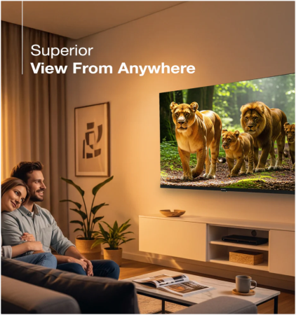 Sansui 2K Series 109cm (43 Inch) Full HD Smart LED TV