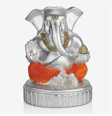 Matt Small Colored Ganesha (h-10 cm)