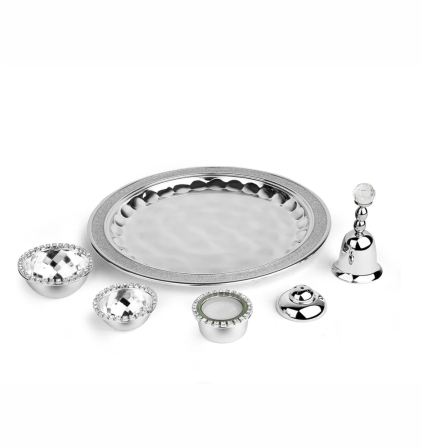 Puja Thal- Silver