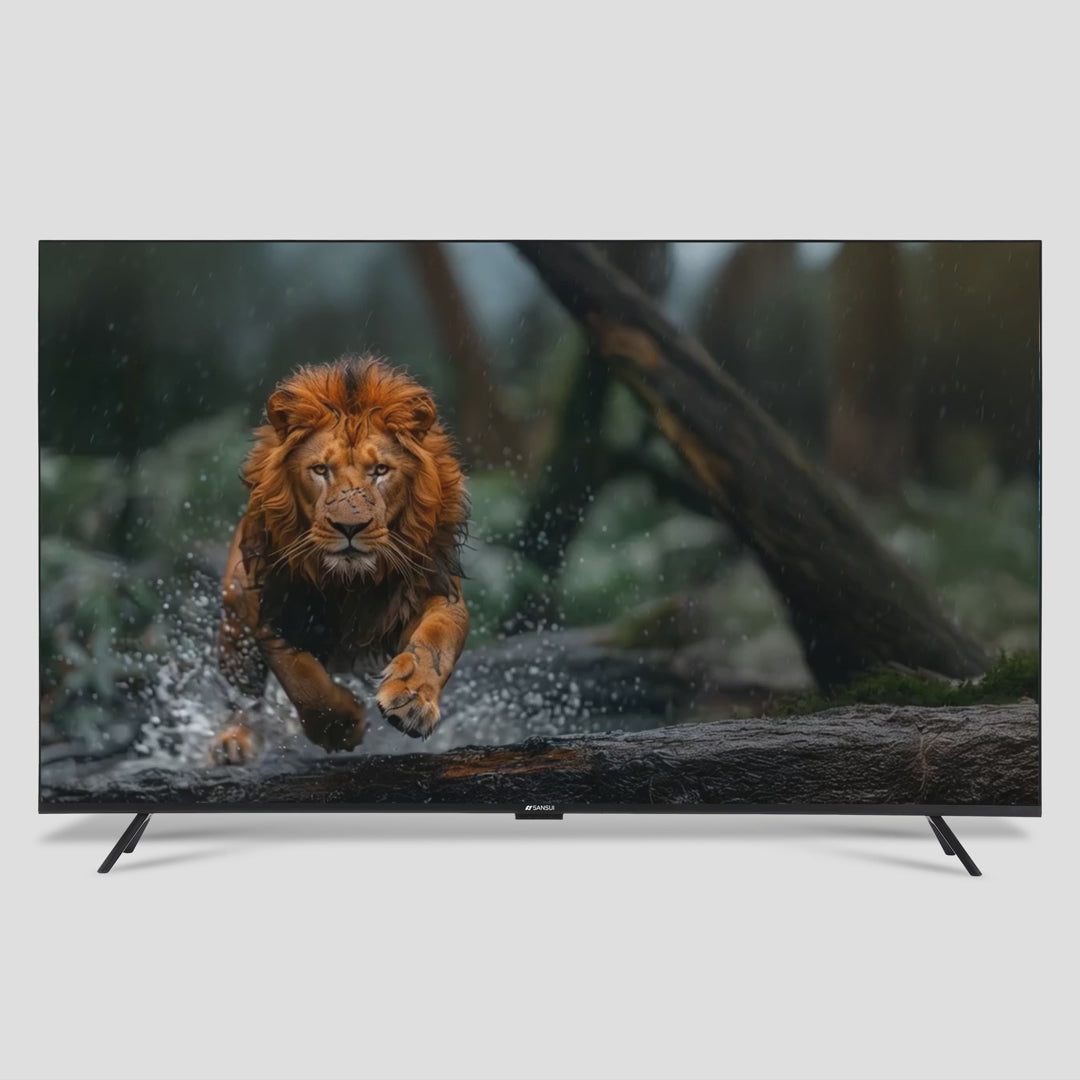 Sansui 4K QLED Series 165cm (65 Inch) 4K Ultra HD QLED Smart Google TV